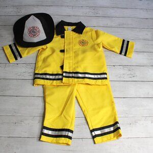 Old Navy Baby's Fireman Chief Halloween Costume Hat Set Size 12-24 Mo